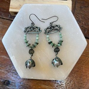 Love Heals Jade + Pearl Earrings